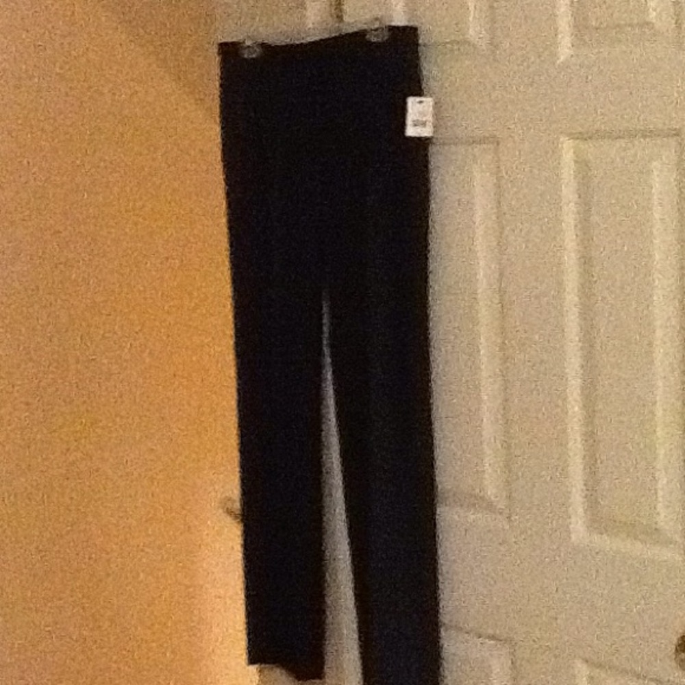 Black career pants